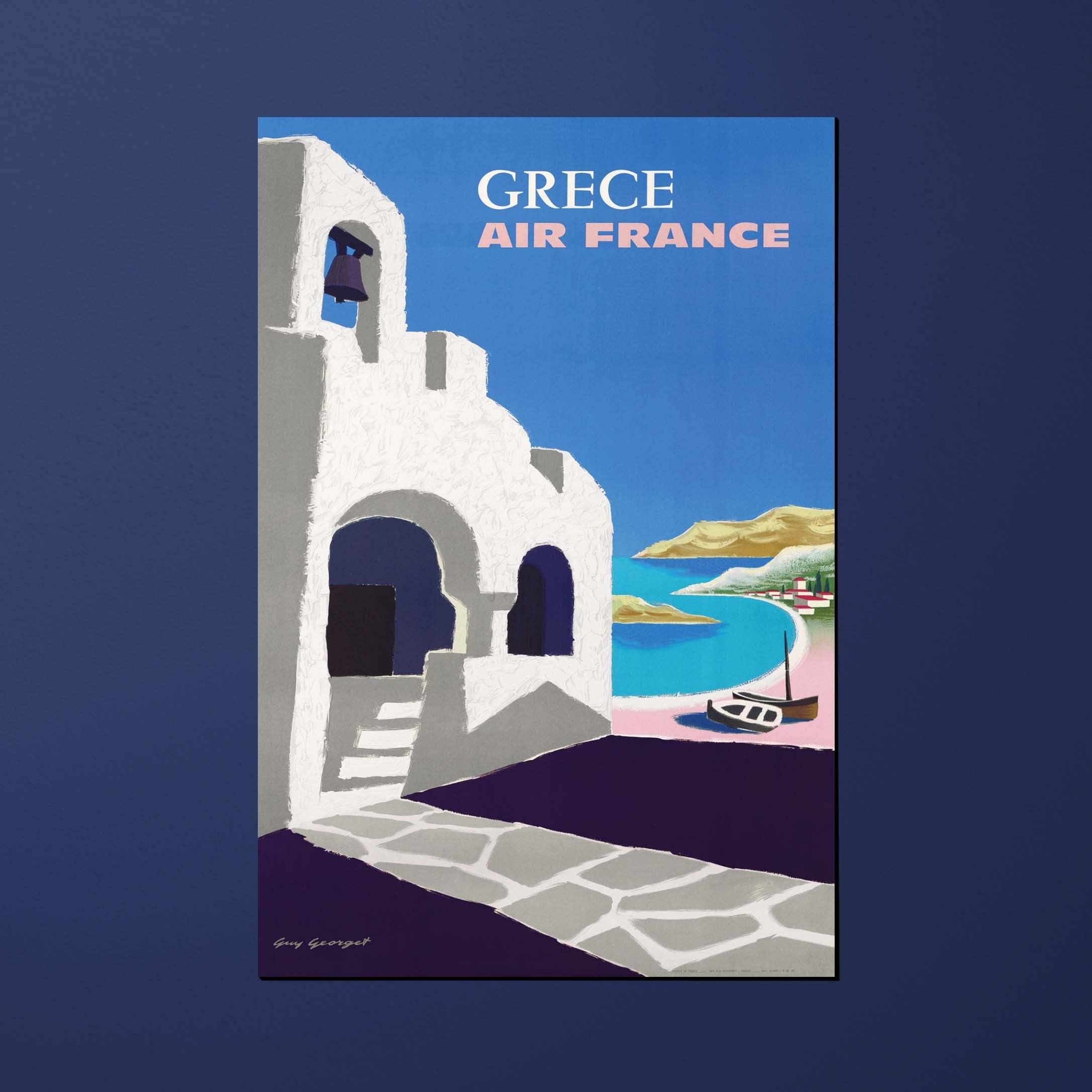 Oneart - Wholesale Postcard - Air France Postcard / Greece - AFL0093