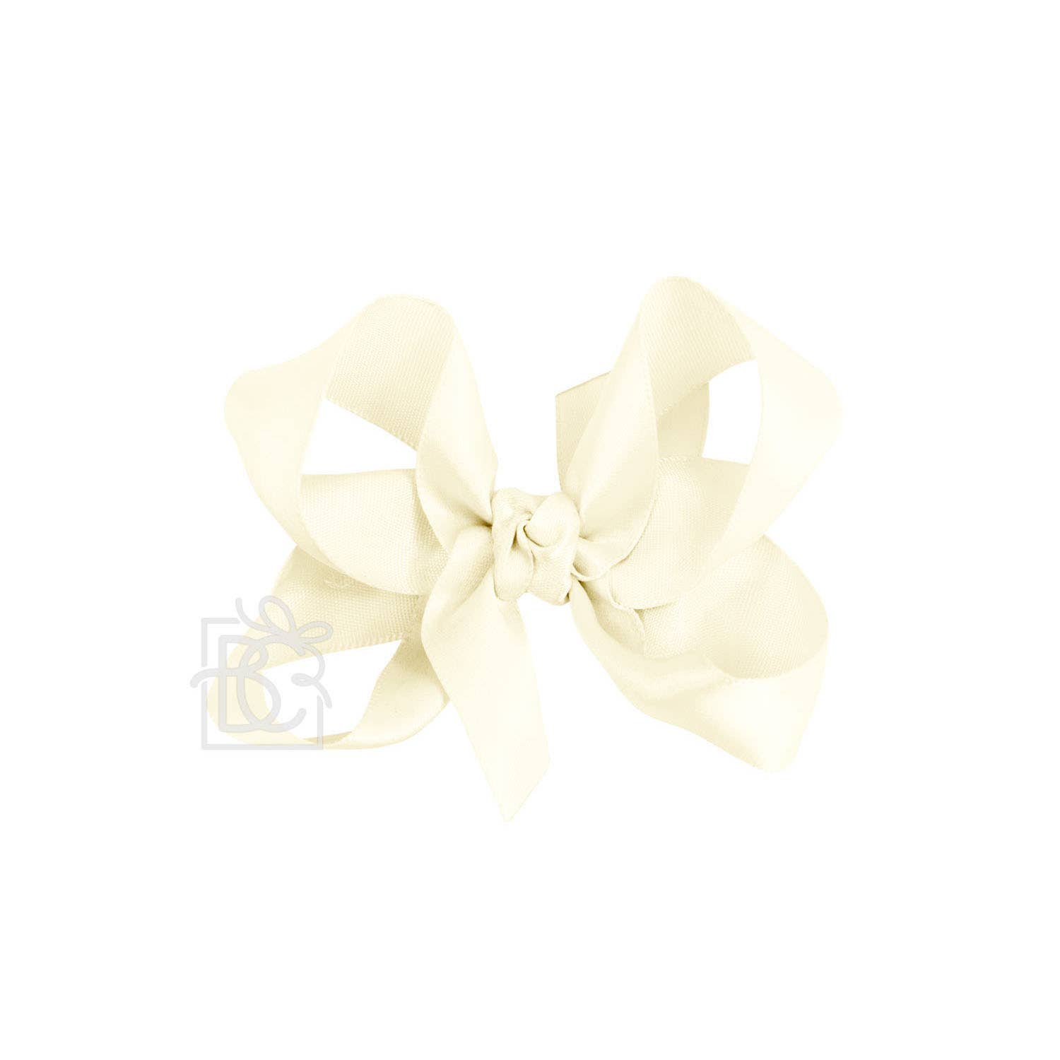 Beyond Creations, LLC - Wholesale Hair Bow - Kids - SATIN BOW ON CLIP239