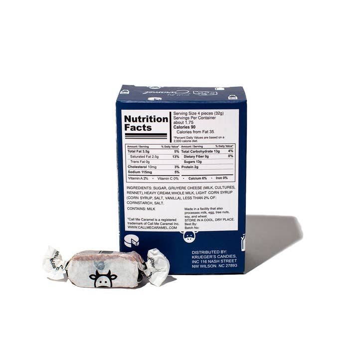Call Me Caramel, Inc - Vente Caramels - Caramels au fromage Gruyère AOP en boîte de 57 g1