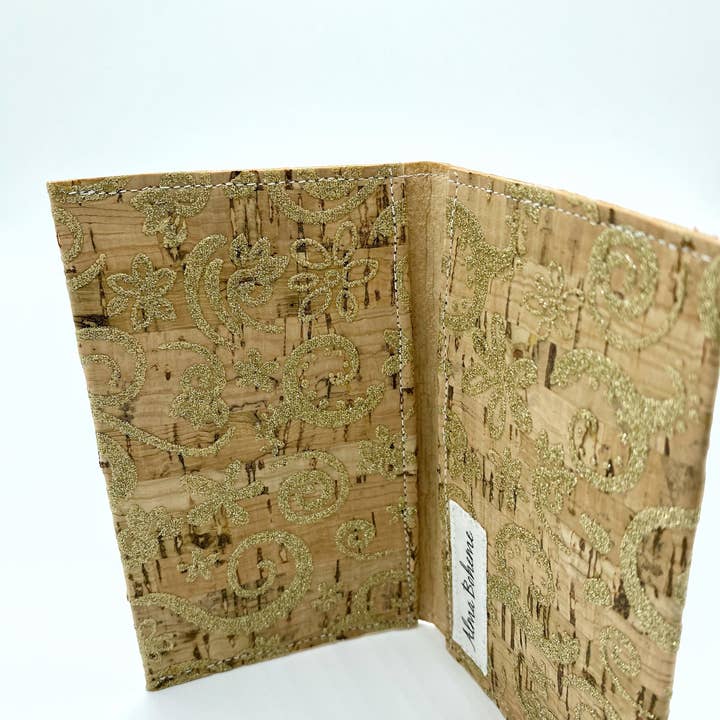 Alma Boheme Handmade - Wholesale Wallet - Women's - Cork Bifold Wallet / Card Holder - Pattern & Solid Prints1