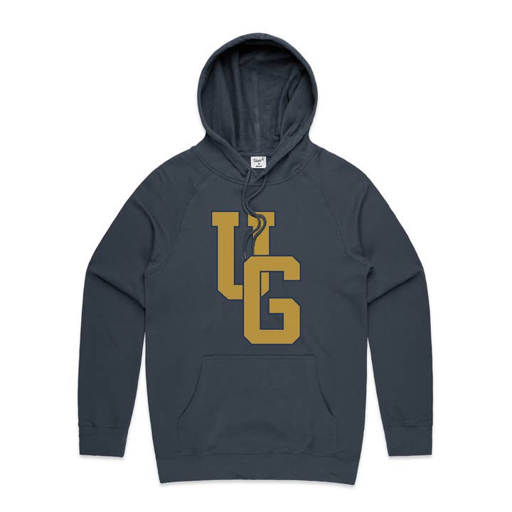 University of Ghana Premium Hoodie Faded Navy 24 for wholesale by Varsity54