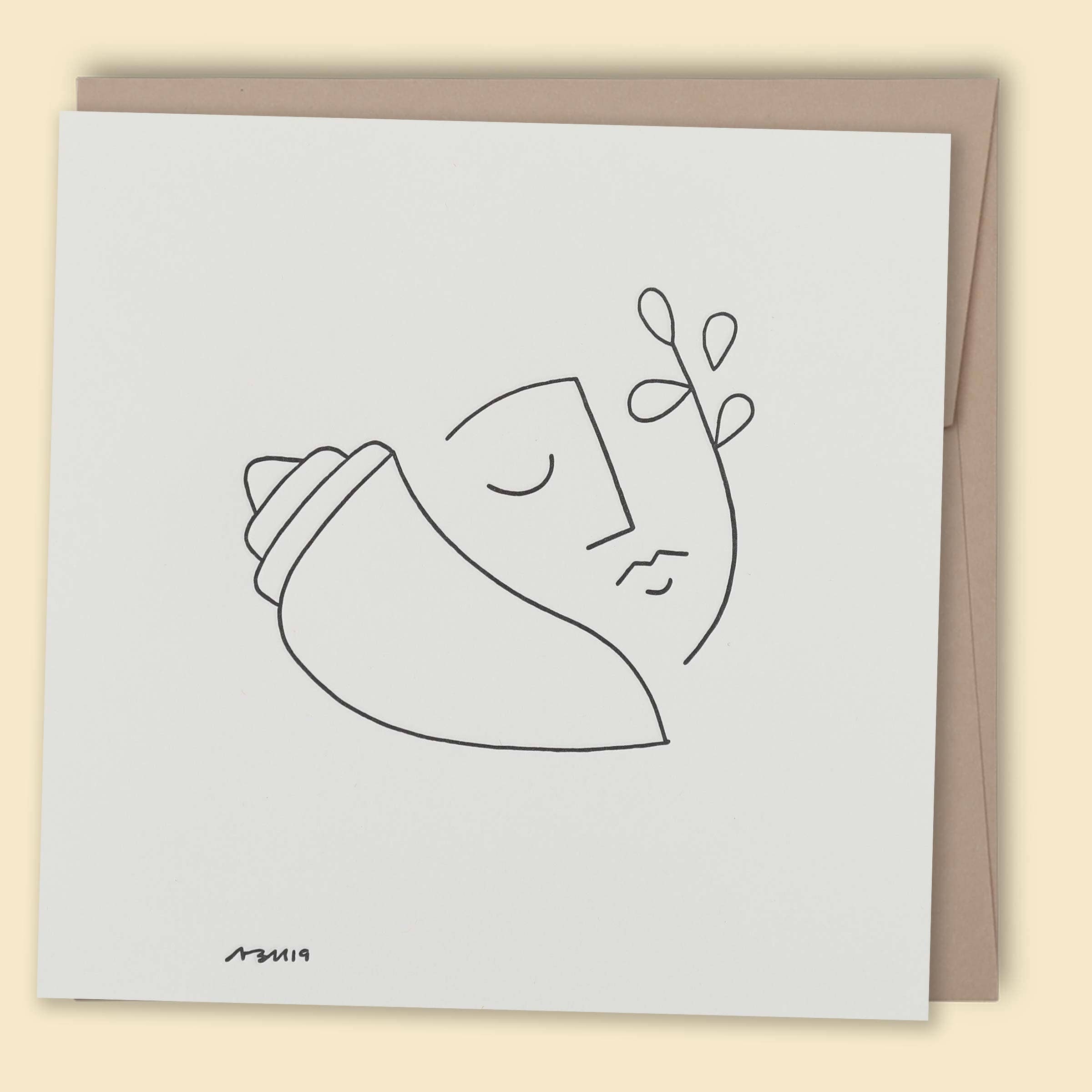 Papernest - Wholesale Love card - Ancient Whisper Letterpress Card - Wholesale0