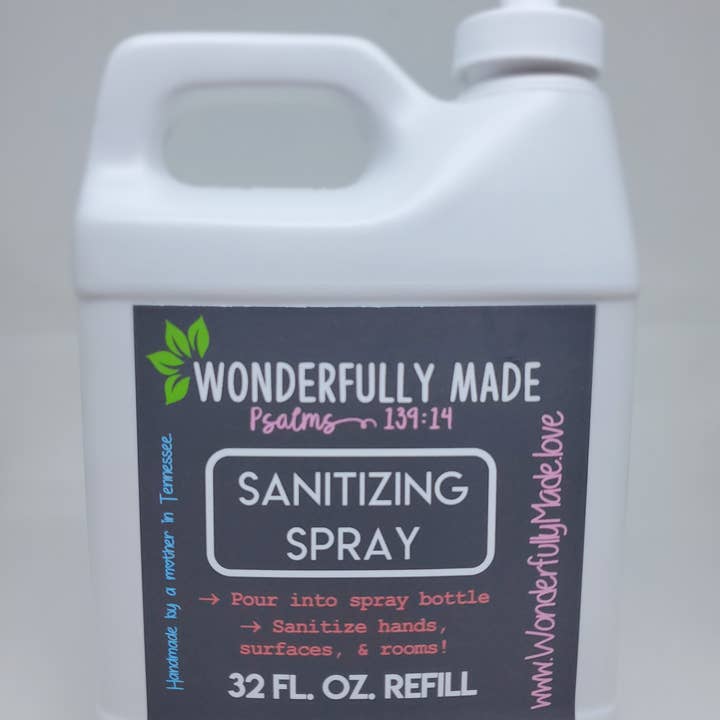 Wonderfully Made .love - Wholesale Hand Sanitizer - Sanitizing Spray Immunity Spray Lysol Replacement | Natural
