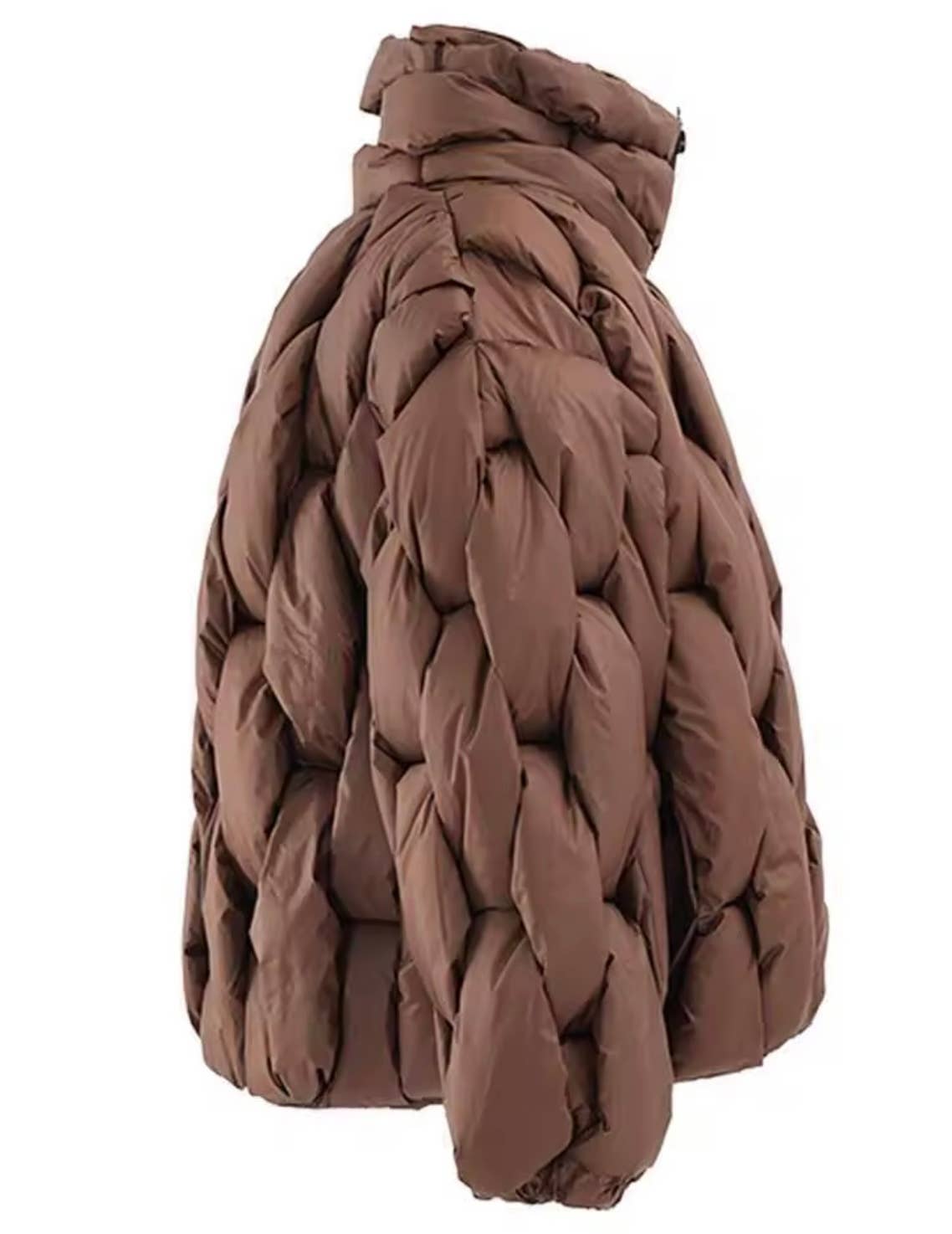 Luxe & Leather by Madonna & Co - Wholesale Puffer Jacket - Women's - Cloud Puffer Jacket1