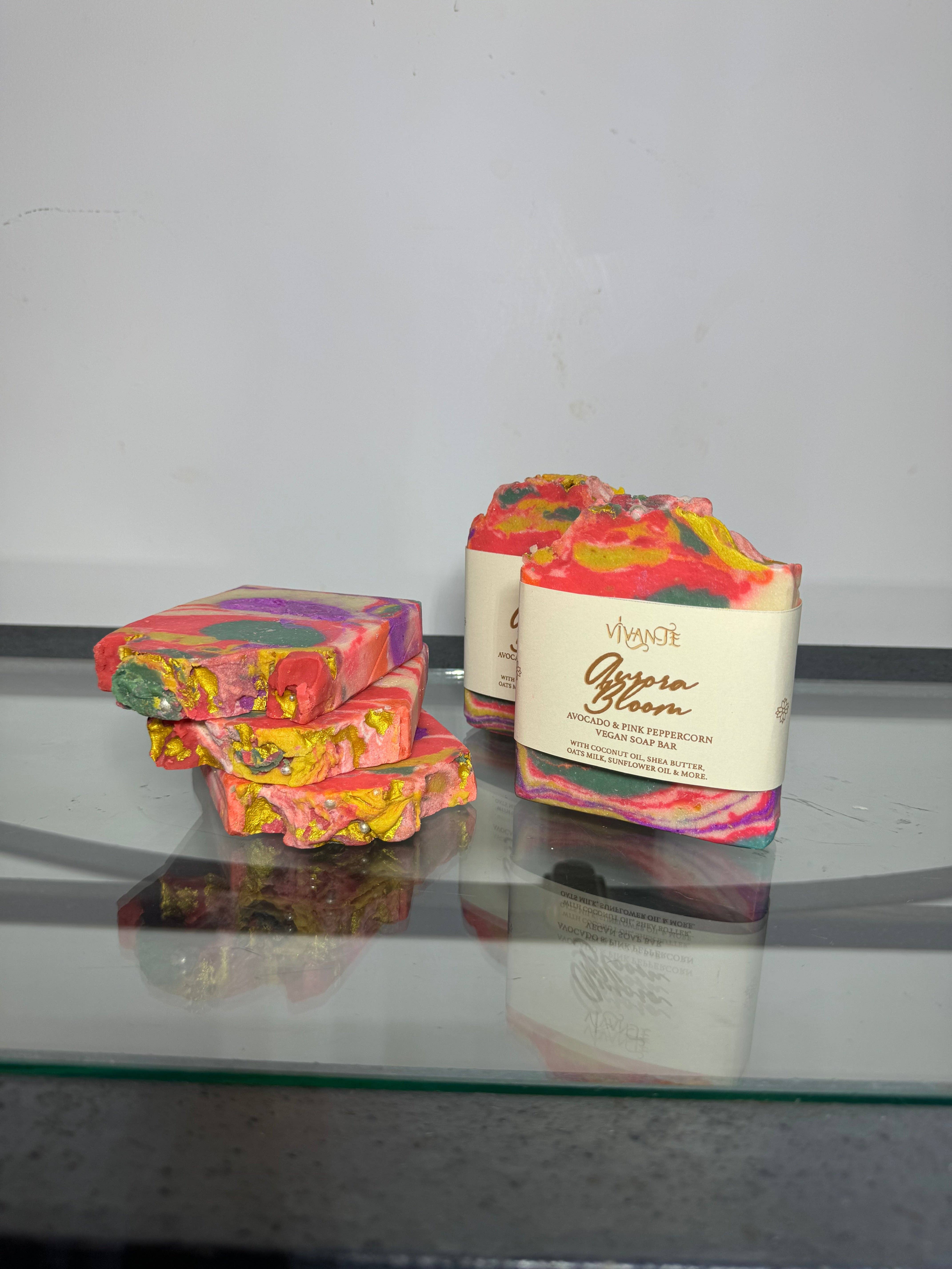 Scent of Vivante - Wholesale Bar Soap - Aurora Bloom Vegan Soap (Avocado)0