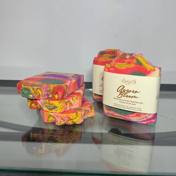 Scent of Vivante - Wholesale Bar Soap - Aurora Bloom Vegan Soap (Avocado)0