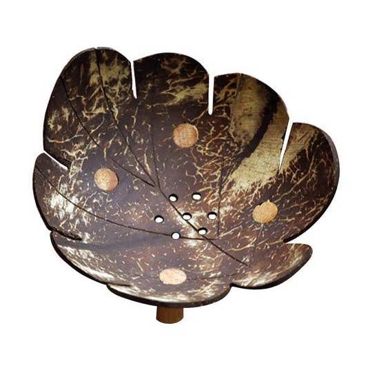 Portasapone ovale in legno di cocco | Supporto per sapone e shampoo solido per la vendita all'ingrosso da parte di PACKAWIN