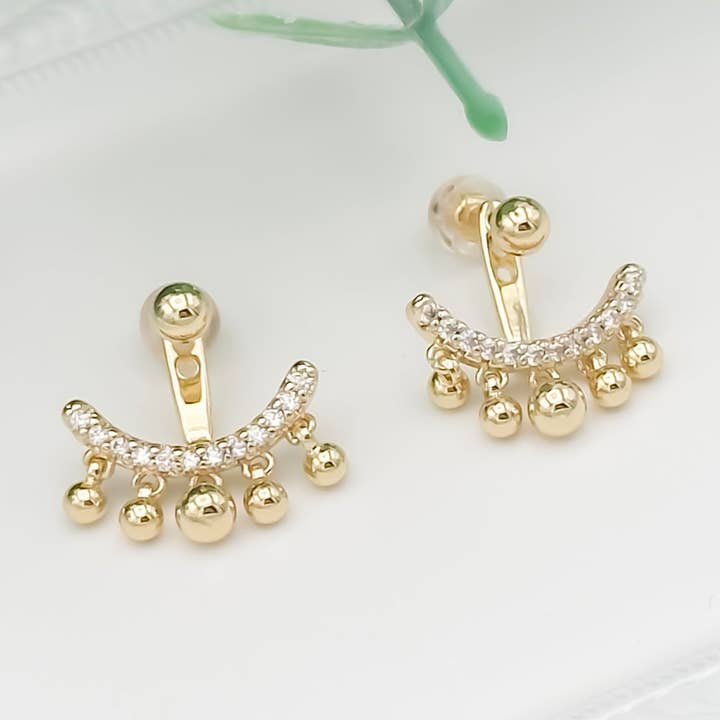 Boucles d'oreilles Magnolia pour la vente par Rand Design