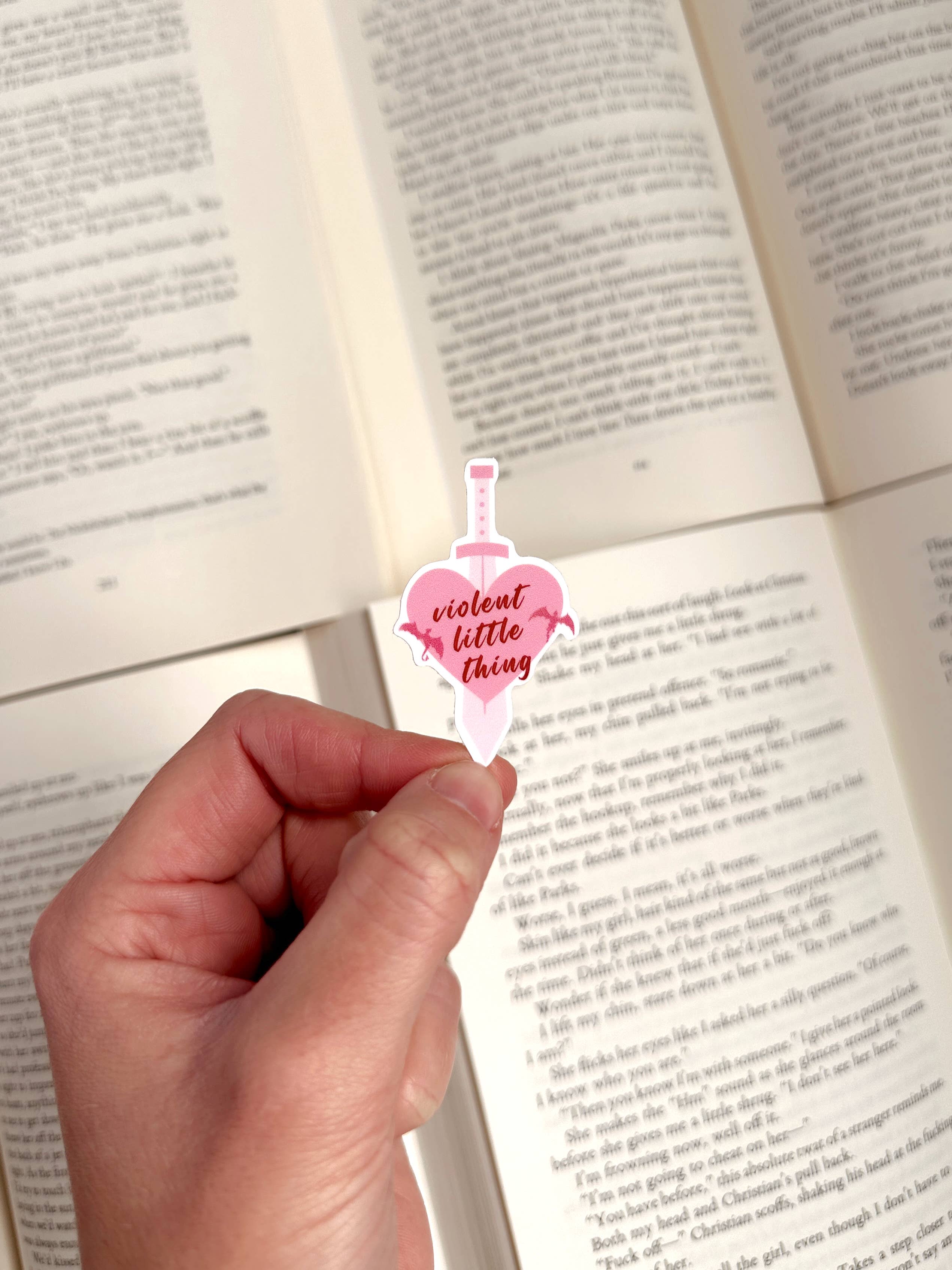 Paperback Fable & Co. - Wholesale Phone & Laptop Stickers - Violent Little Thing - Stickers1