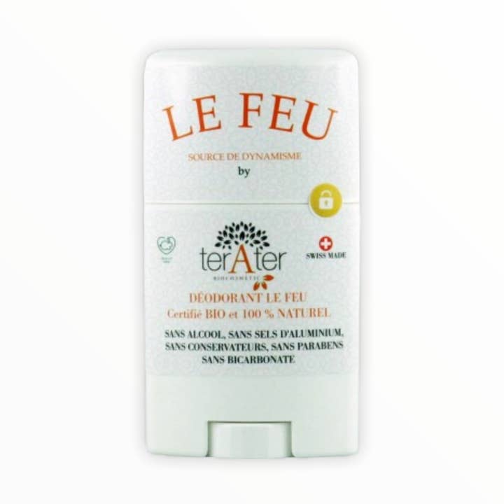 Le Feu Bio Deodorant for wholesale by terAter Biocosmetics