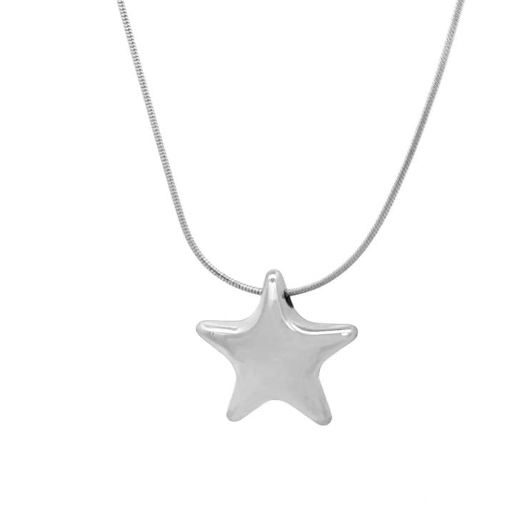 PENTAGRAM PENDANT NECKLACE - JN2468A036 for wholesale by AMORINO SRL