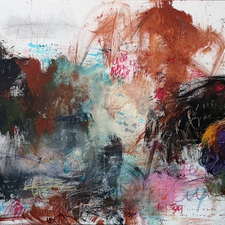 #072003 <br> New Way <br>Canvas Art Print for wholesale by Michel Keck LLC