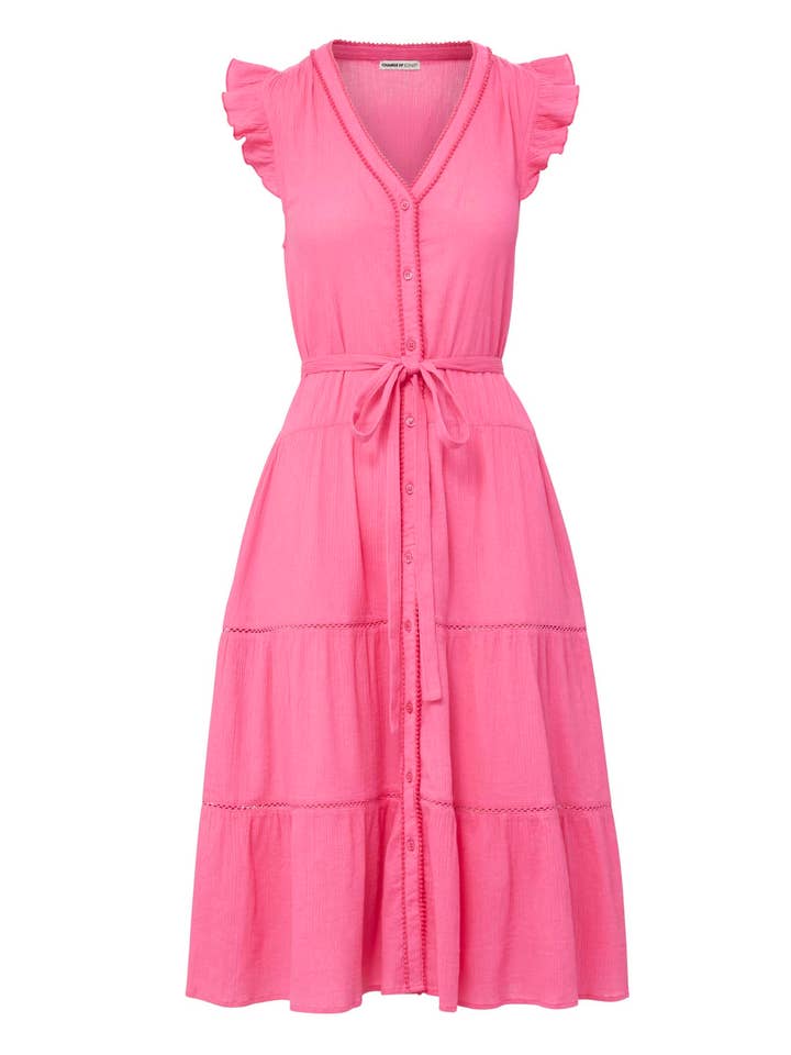 Robe Emily en Hibiscus pour la vente par Change of Scenery