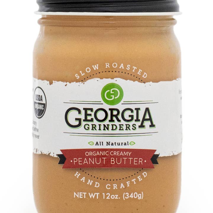 Georgia Grinders ORGANIC Creamy Peanut Butter for wholesale by Georgia Grinders