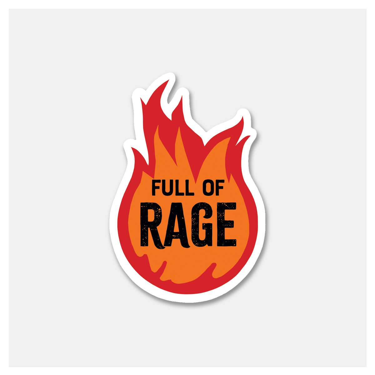 Rock Scissor Paper – wholesale Klistermärke – Full av ilska vinylklistermärke1