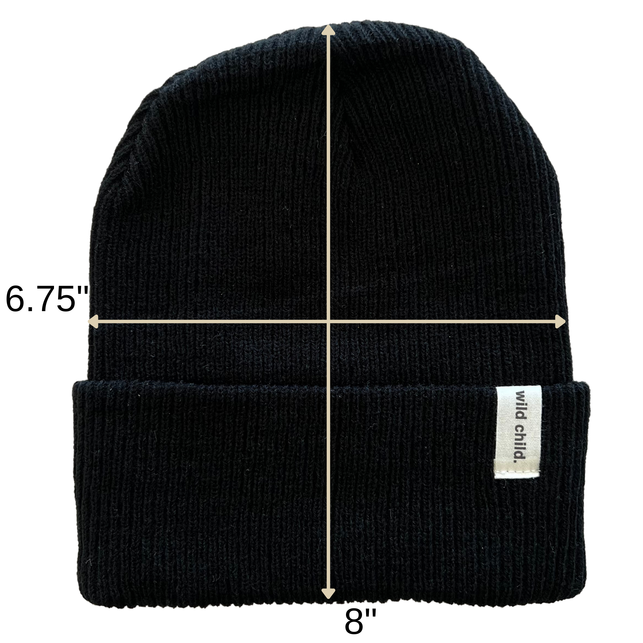Denver James - Wholesale Beanie - Kids - Baby / Kids Classic Beanie (Black)2