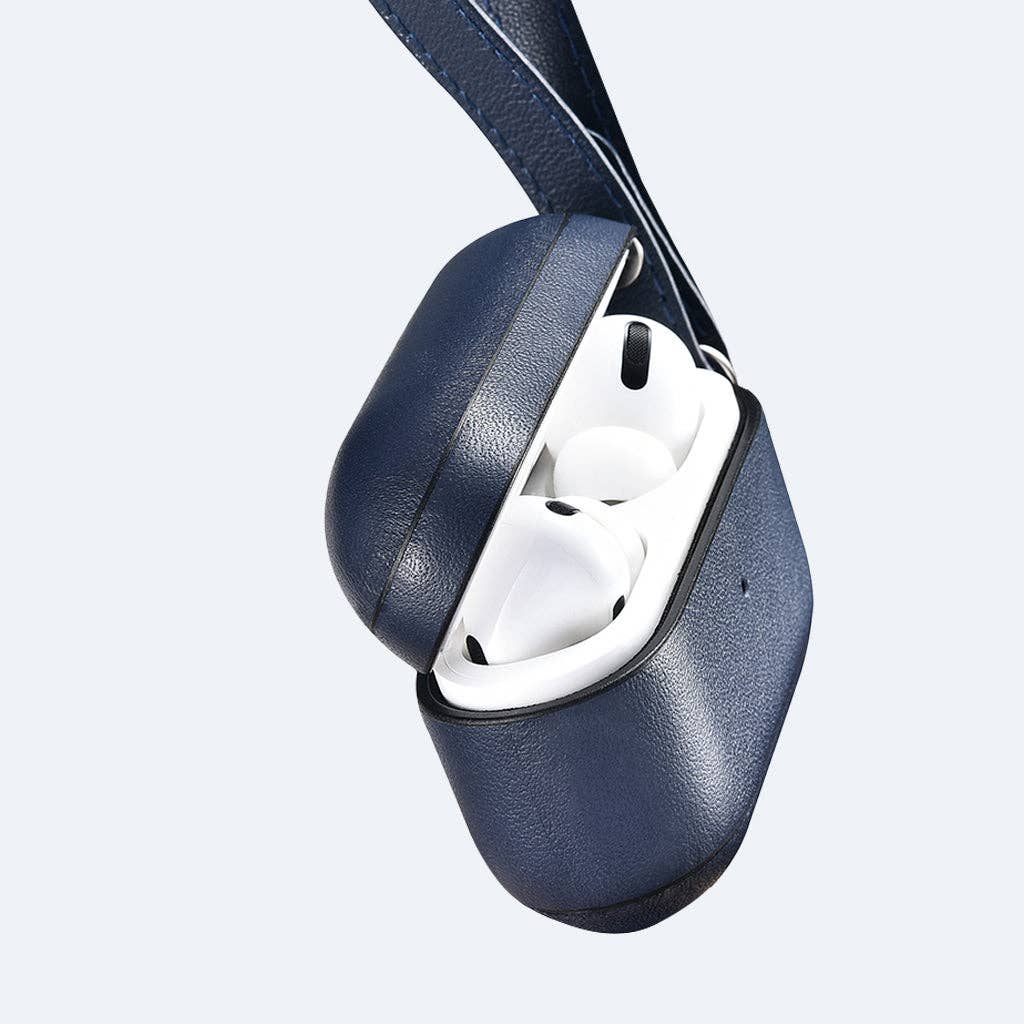 OXA LEATHER - Wholesale Earphone/Headphone Case - Unisex - Leather Apple AirPods Pro Case - Strap23