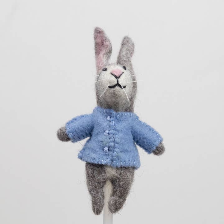 The Winding Road - Wholesale Finger Puppet - Kids & Baby - Finger Puppets - Bunny - Set of 5, Assorted