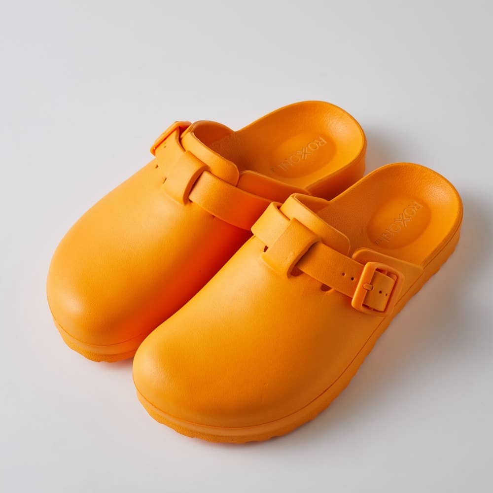 Roxoni – Großhandel Clogs – Damen – Roxoni Damenclogs mit verstellbarer Schnalle, rutschfeste Sohle5