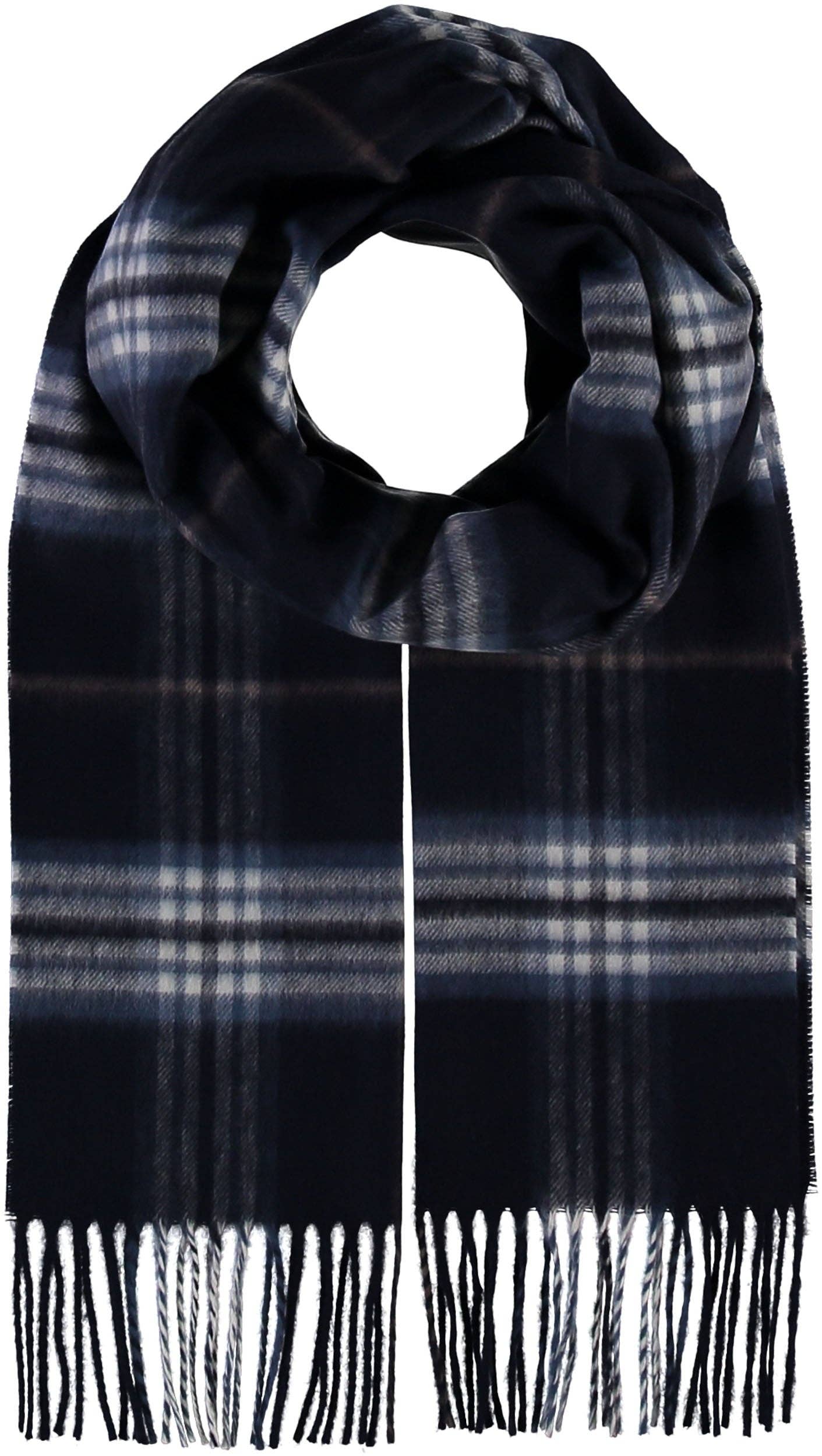 FRAAS - The Scarf Company - Wholesale Scarf - Women's - FRAAS Plaid Cashmink® Scarf - Carbon-Neutral Production10
