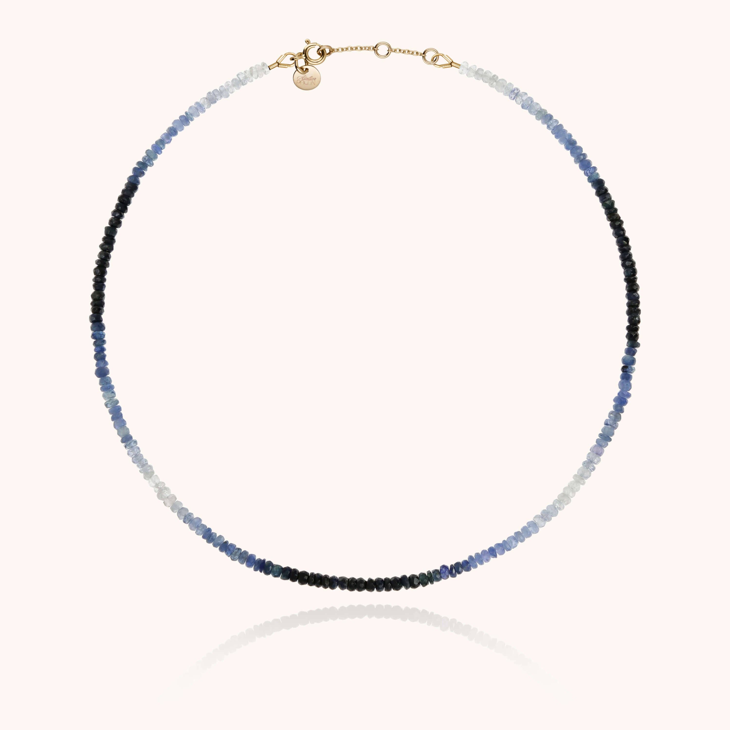 Atelier Paulin – wholesale Choker/collar – Rivière Choker Necklace - blue sapphire0
