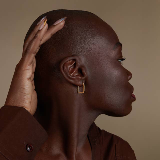 Carré Y - Wholesale Single Earring - Noa Gold3