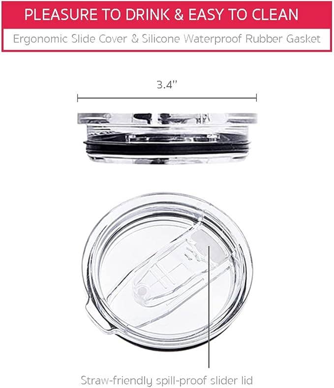 EMESLY - Wholesale Wine Glass - EMESLY 12oz Insulated Wine Goblets (Set of 2)3