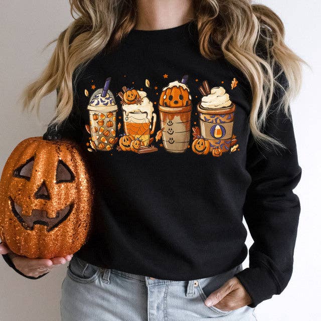 Felpa Fall Latte per la vendita all'ingrosso da parte di Okie Made Tees