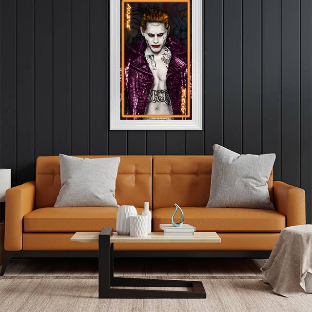 JK Creative Designs - Wholesale Art Print - Jared Leto - Diamonds Joker
