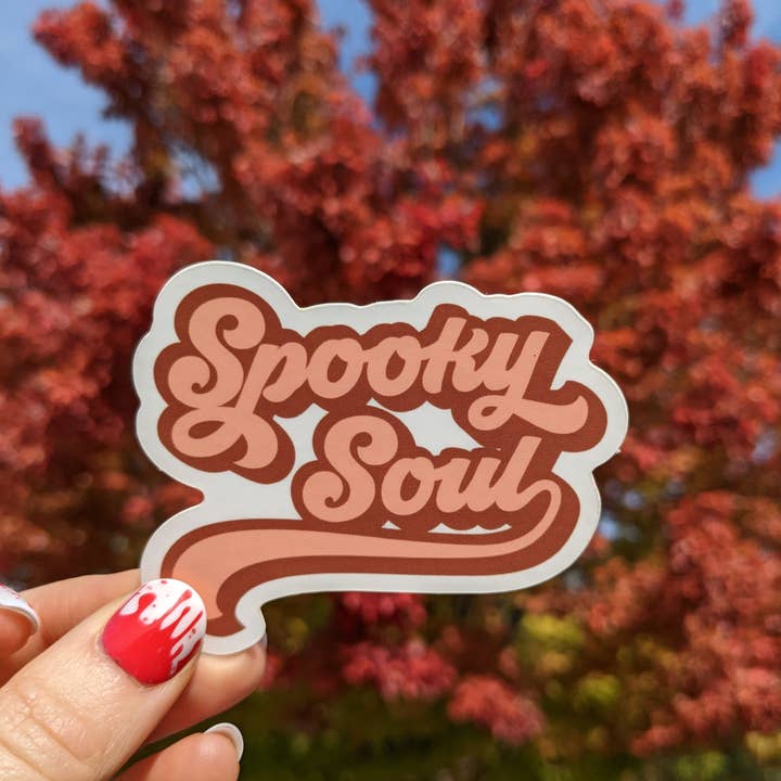 Adesivo Spooky Soul per la vendita all'ingrosso da parte di Ghost Poppy