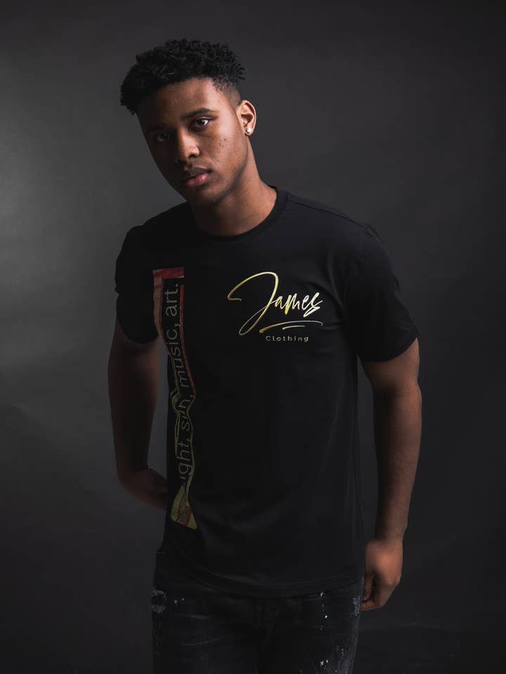 T-shirt JC Music Art pour la vente par James clothing