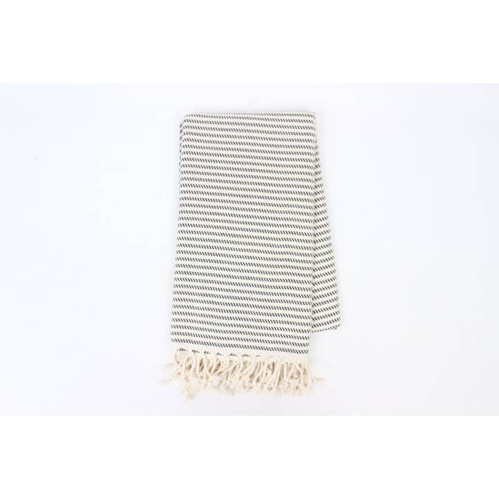 The Loom Wholesale - Venta al por mayor Toallas de playa - Toalla Turca a Rayas – Bordado de Nombre Personalizado