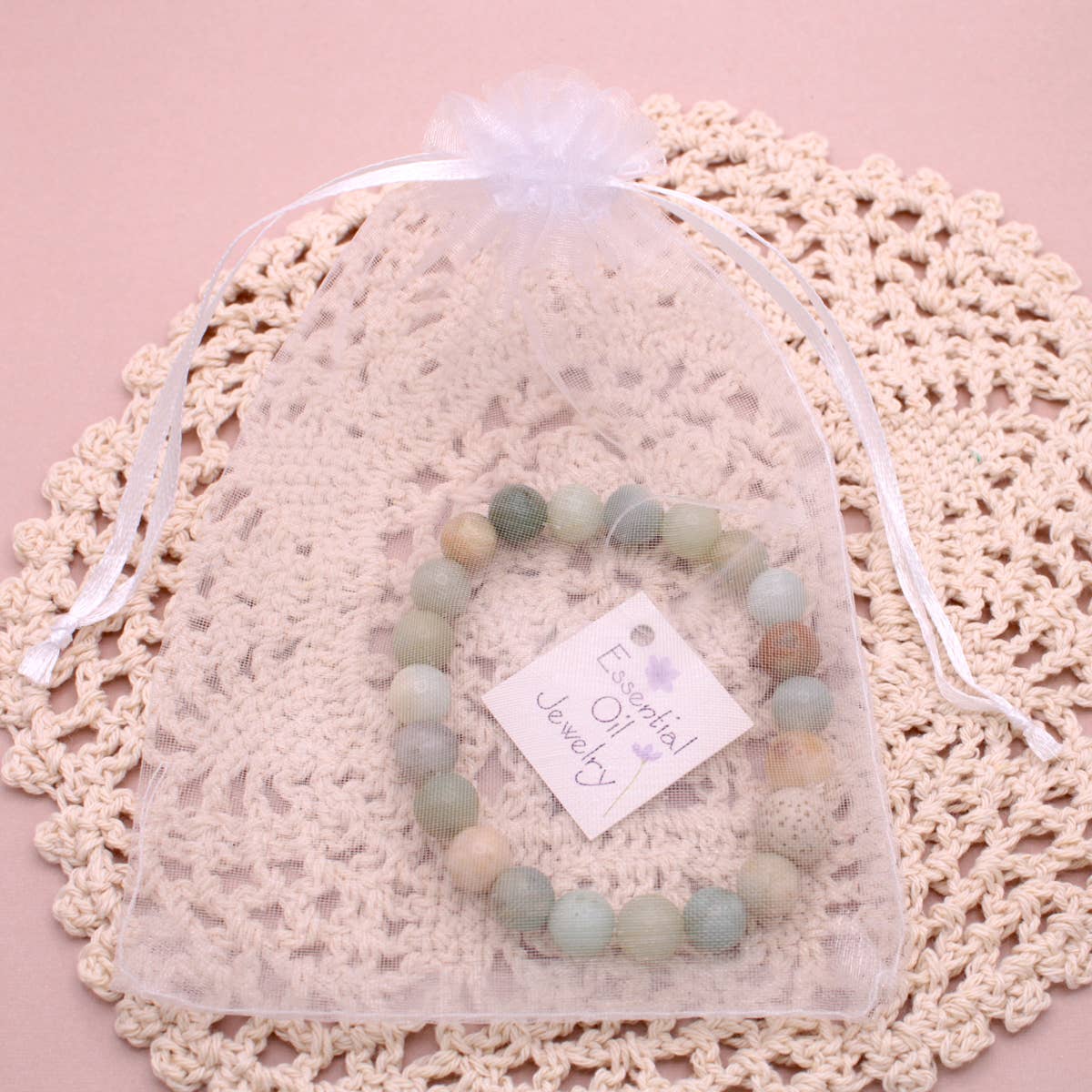 ZAD – wholesale Aromatherapy bracelet – Amazonite Bead Essential Oil Diffuser Bracelet2