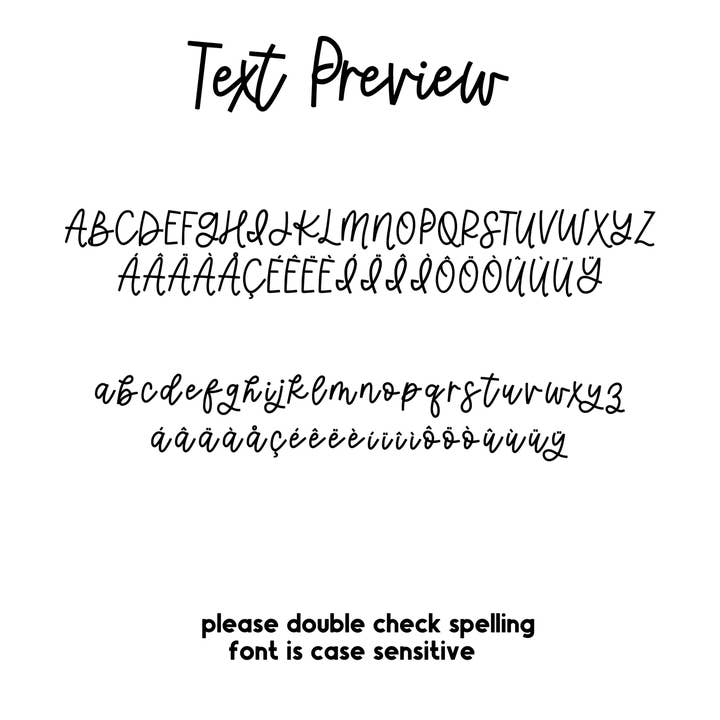 Script Personalized Name Blanket for wholesale by The Little Lemons Company