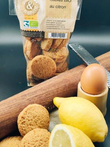 CITRON SHORTBREAD for engroshandel hos Pain & Nature