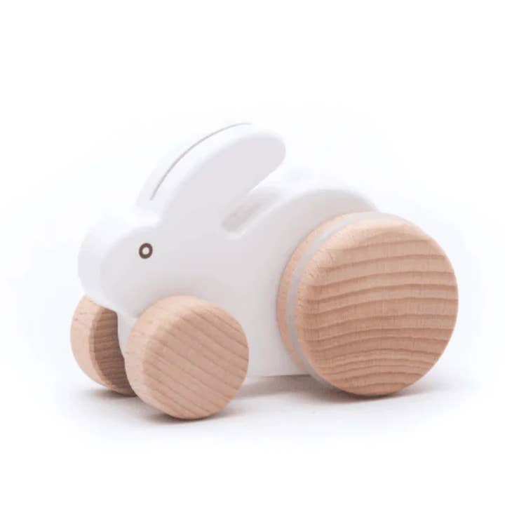 Little Poland Gallery - Vente Jouet en bois – enfant - Petit lapin BAJO2