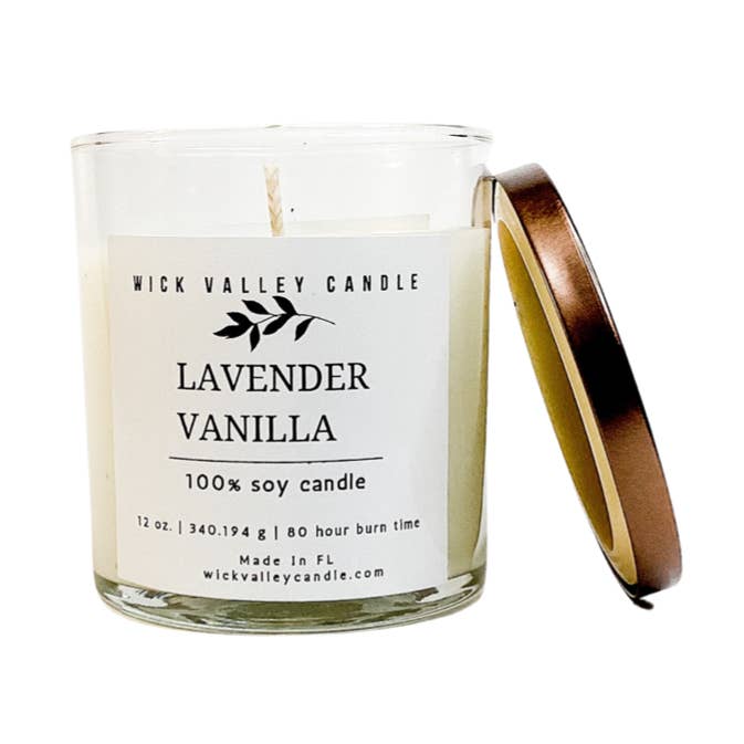 Lavanda Vaniglia per la vendita all'ingrosso da parte di Wick valley candle