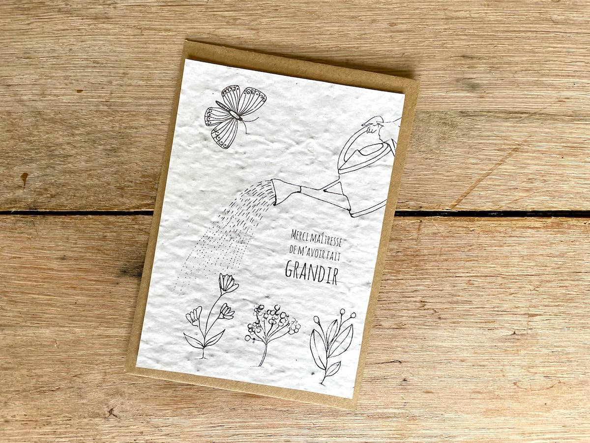 Sochizen - Wholesale Thank You Card - Master planting card thank you for watering me0