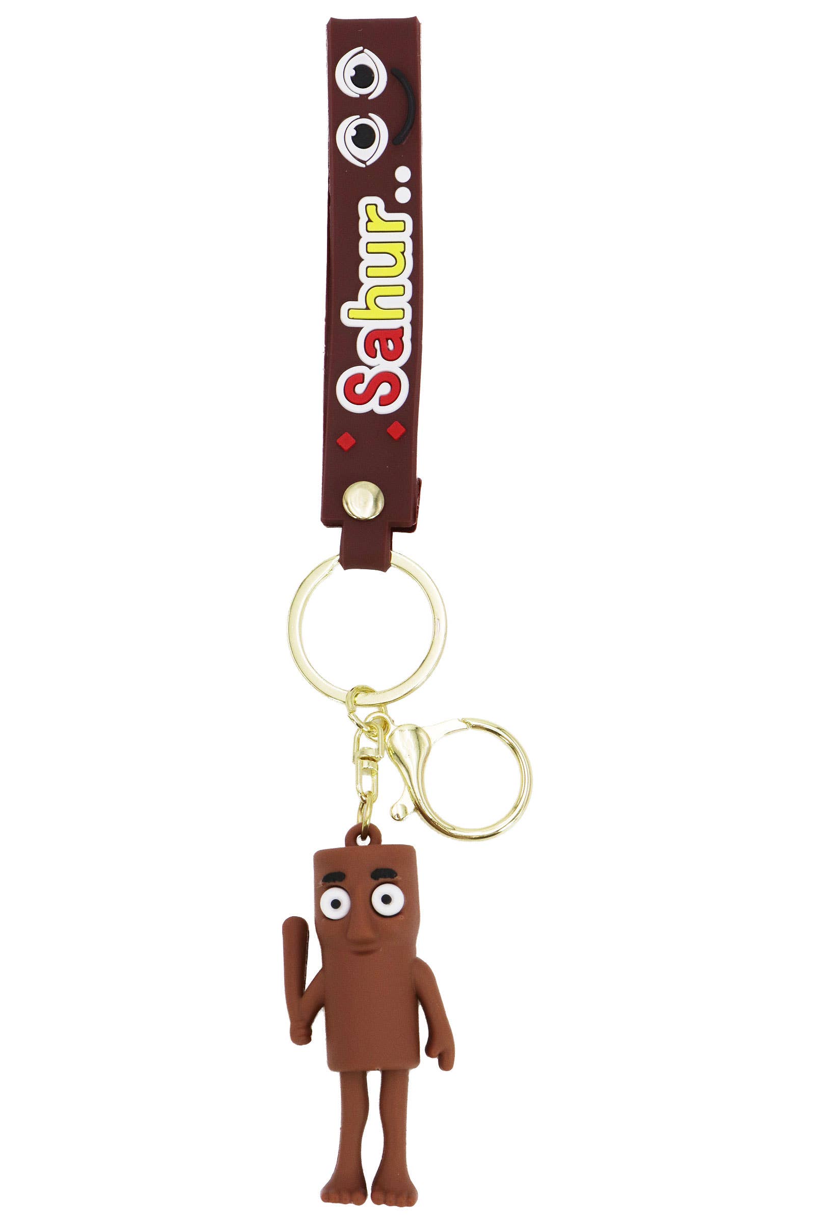 ASSORTEREDE Italiensk hjerneforrådnelse meme 3D silica nøglering for engroshandel på Faire1