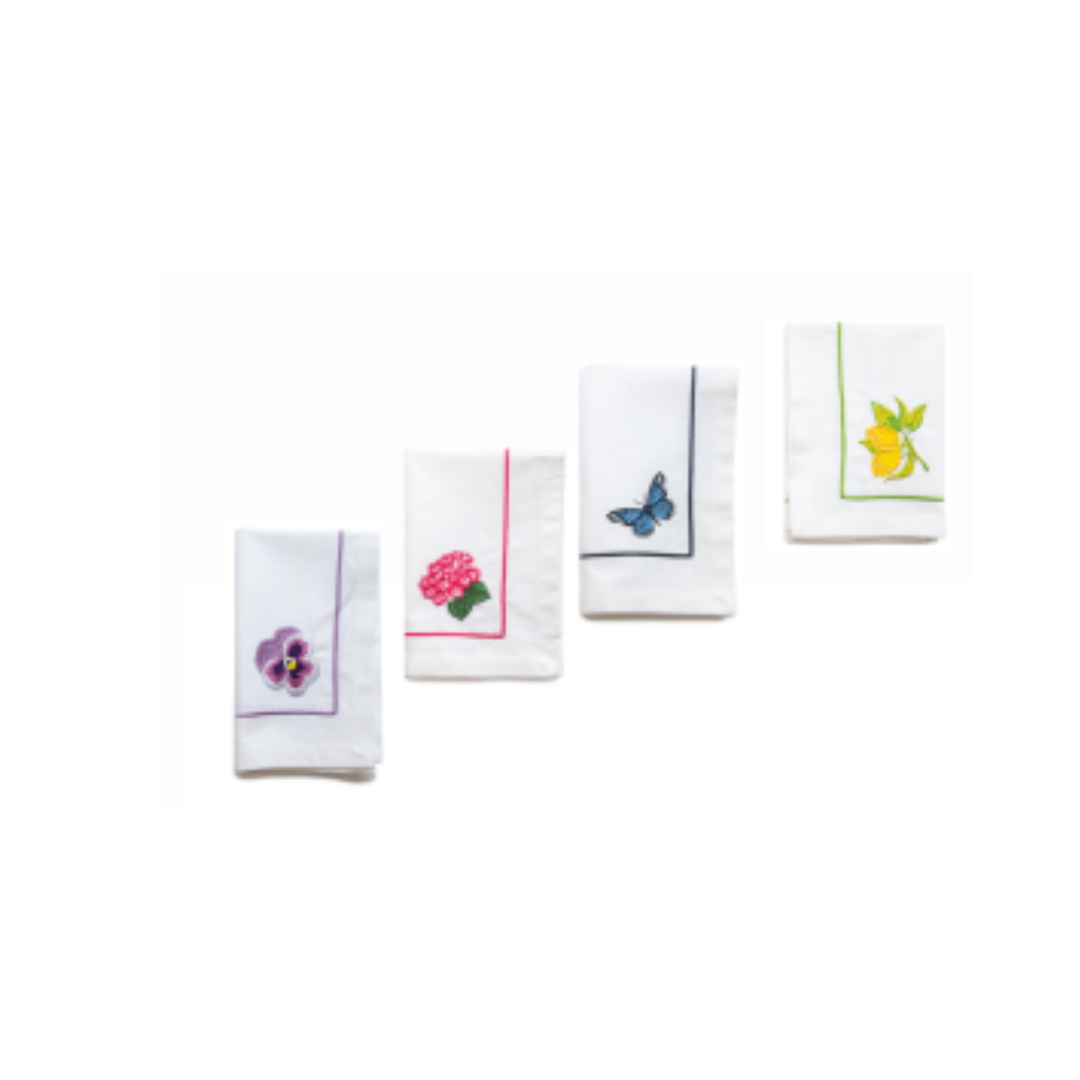 Bold Decor – Guardanapo e pano de jantar por atacado – Guardanapo Bordado Capri2