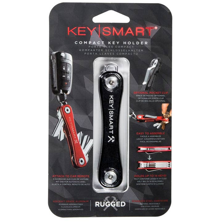 KeySmart Rugged mit Gürtelclip | Aluminium | Fasst 14 Schlüssel für den Großhandel von KeySmart / STATIK
