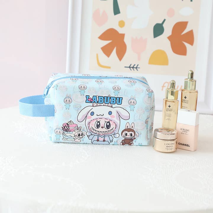 Little Trendy - Wholesale Makeup/Cosmetic Bag -  Cute monster cartoon PU large capacity cosmetic bag11