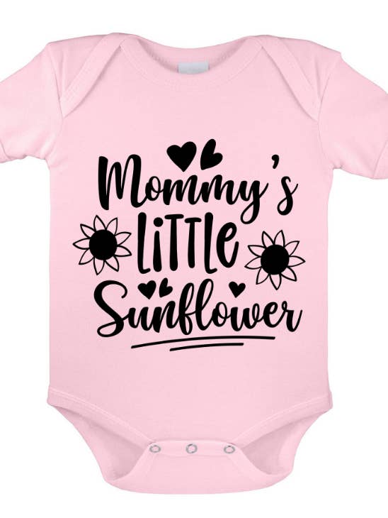 lilly's love from above – wholesale Bodysuit (non-footed) – Baby – Mommy's little sunflower onesie