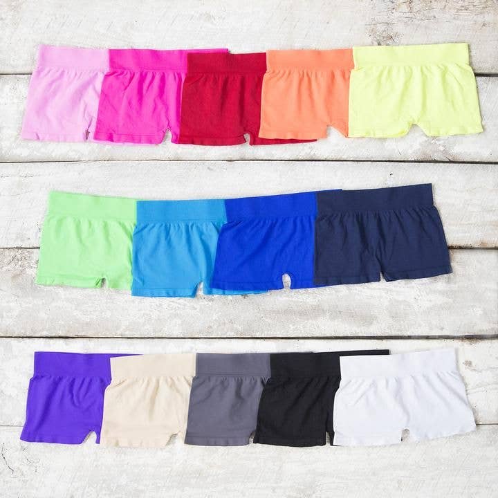 Malibu Sugar - Wholesale Shorts - Kids - Little Girls (4-6x) Boy Shorts - Kids Clothes - 9 Colors!3