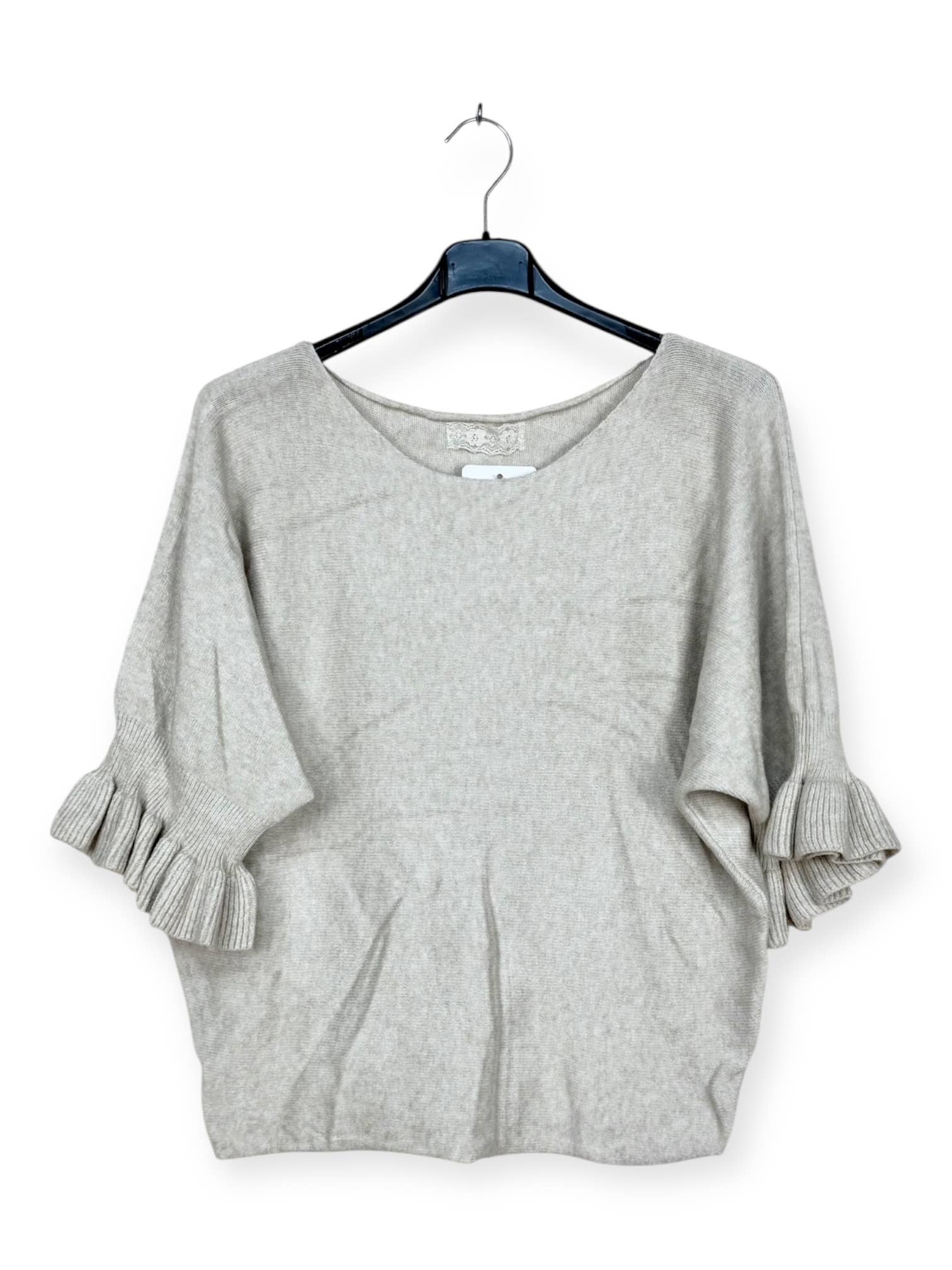 Lucky Nana – wholesale Pullovertröja - Dam – AH 99244 - Tröja med volangärm4