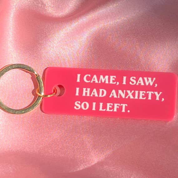 Candier - Wholesale Keychain - Women's - I Came I Saw I Left Keychain