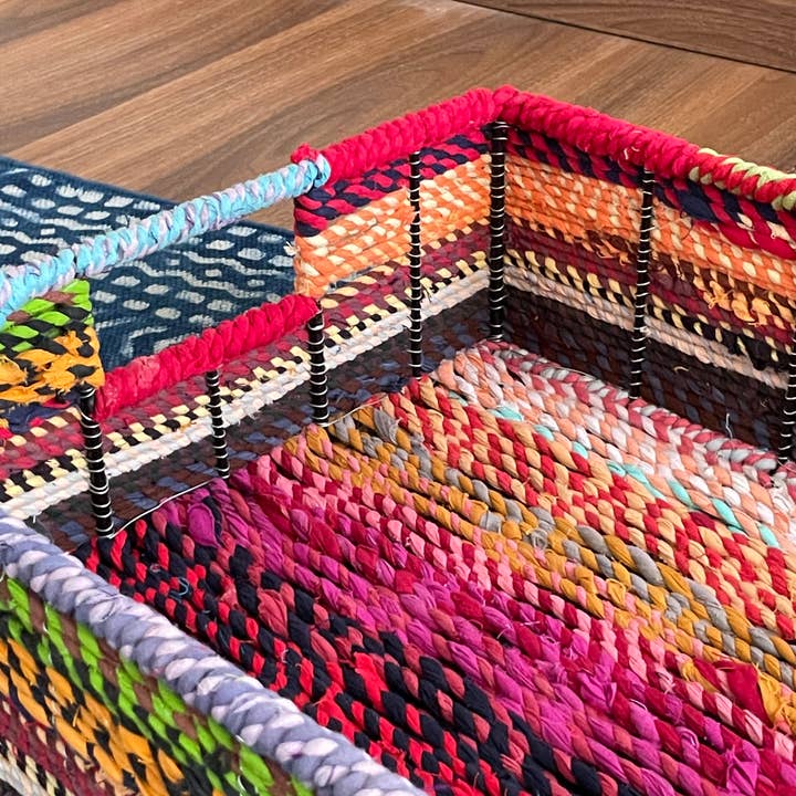 Sunita Korb, 43 x 32 x 12 cm für den Großhandel von Rugs Boutique