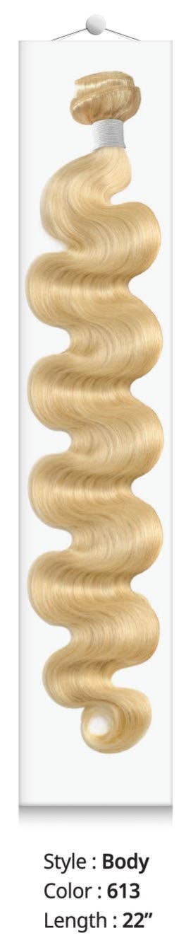 AEsthetic - Wholesale Hair Extensions - VIRGIN HAIR BLONDE #6136