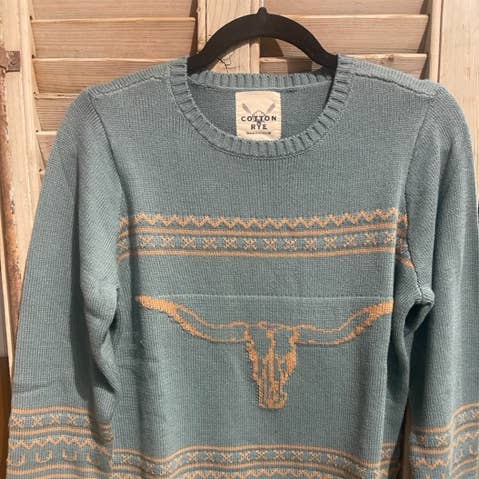 Cotton & Rye Outfitters - Wholesale Knit Sweater - Women's - The OG Longhorn- Fashion Edit 2024