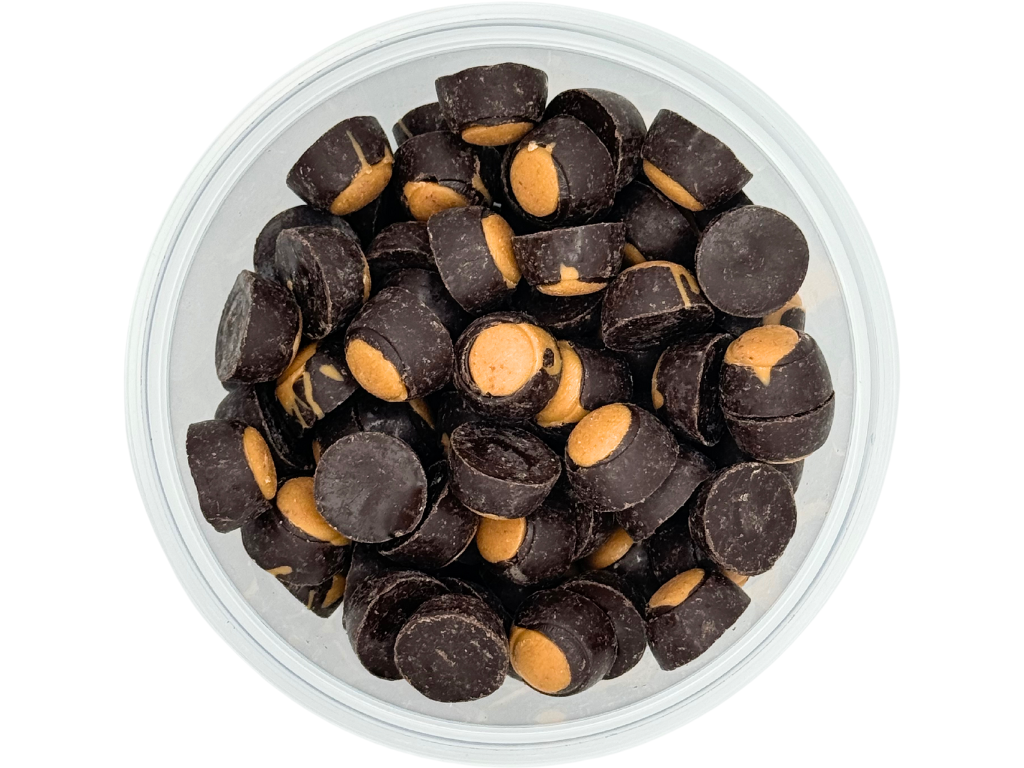 Martin's Country Store LLC – wholesale Chocolate-covered sweets – DARK CHOCOLATE MINI BUCKEYES 10.6oz2